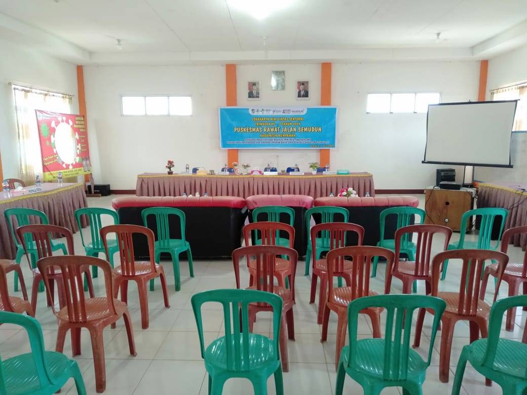 Ruang Aula Puskesmas Rawat Jalan Semudun