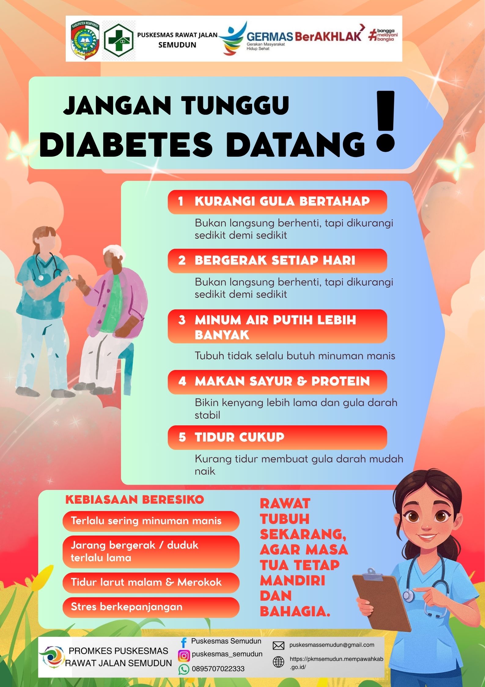 Poster Pencegahan Diabetes